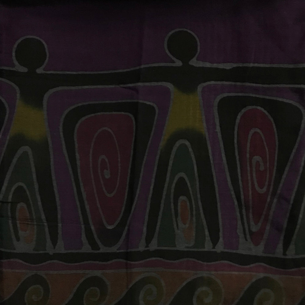 WOMEN'S BOHO THAI FISHERMAN PANTS ~ PURPLE Clothing ZENZOEY JEWELRY & ACCESSORIES