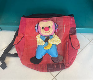 MONKEY HANDMADE CROSS BODY BAG - 4 COLOR CHOICES