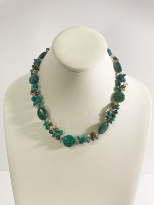 MOUNTAIN LAKE NECKLACE