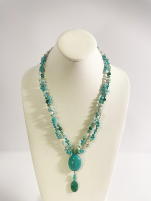 TURQUOISE FANTASY NECKLACE
