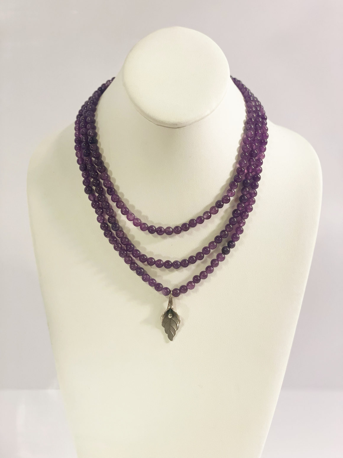 AMARA - MULTI-STRAND AMETHYST NECKLACE