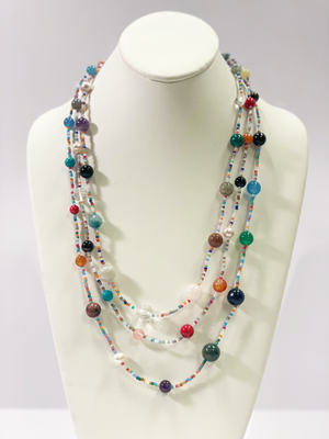 MARDI GRAS CELEBRATION NECKLACE